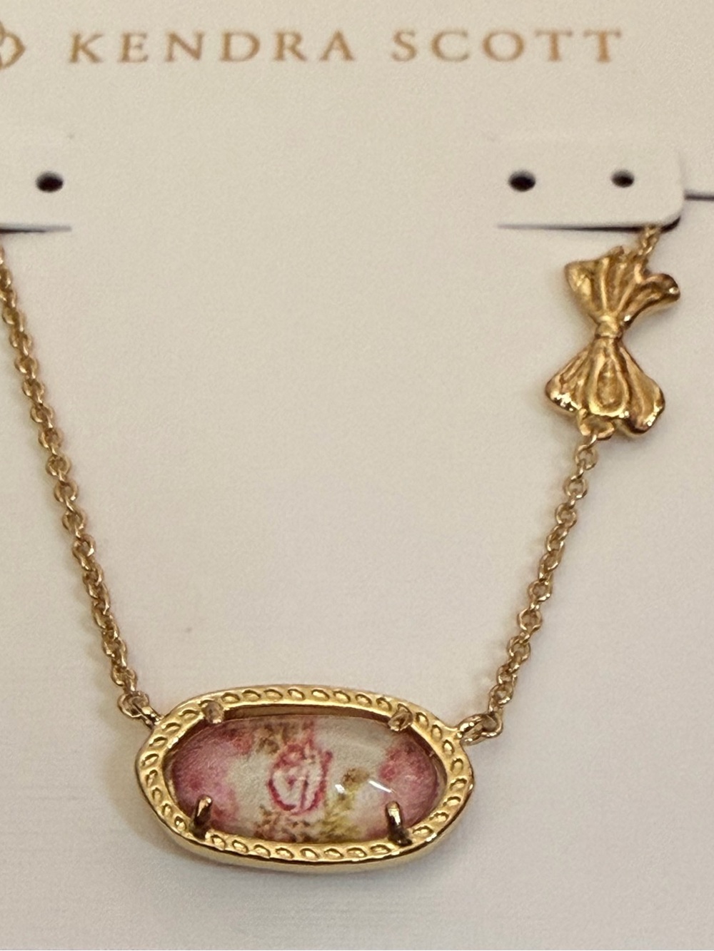 🌹Kendra Scott LOVE SHACK Gold Necklace